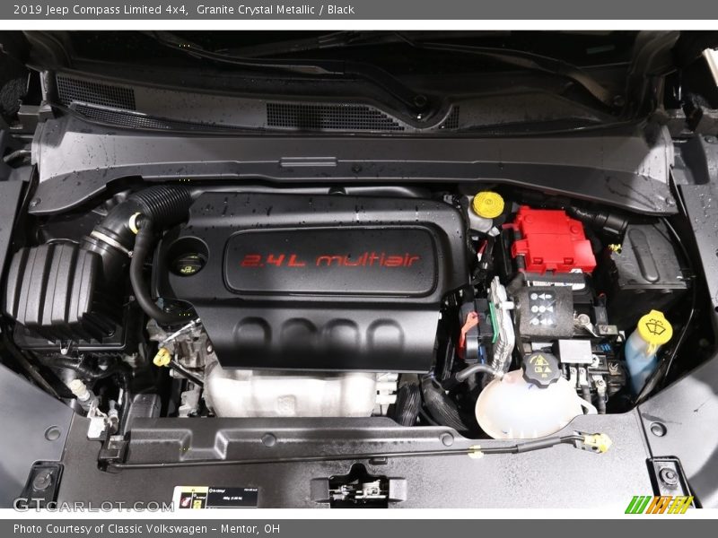 Granite Crystal Metallic / Black 2019 Jeep Compass Limited 4x4