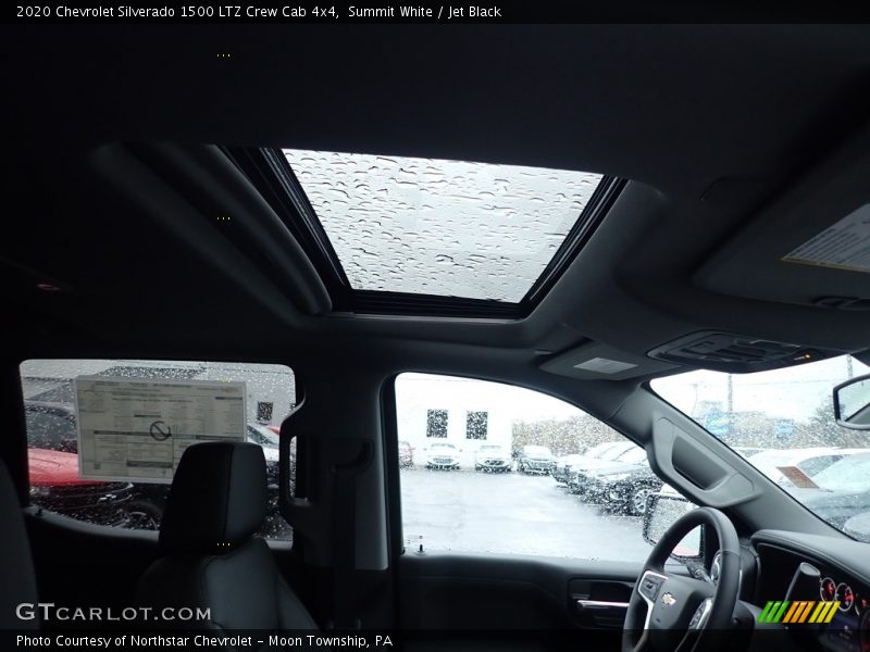 Sunroof of 2020 Silverado 1500 LTZ Crew Cab 4x4