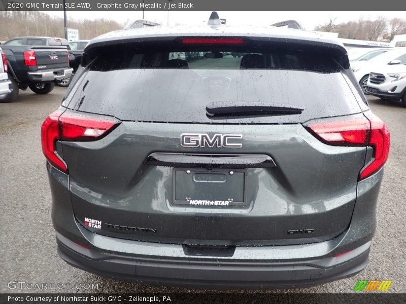Graphite Gray Metallic / Jet Black 2020 GMC Terrain SLE AWD