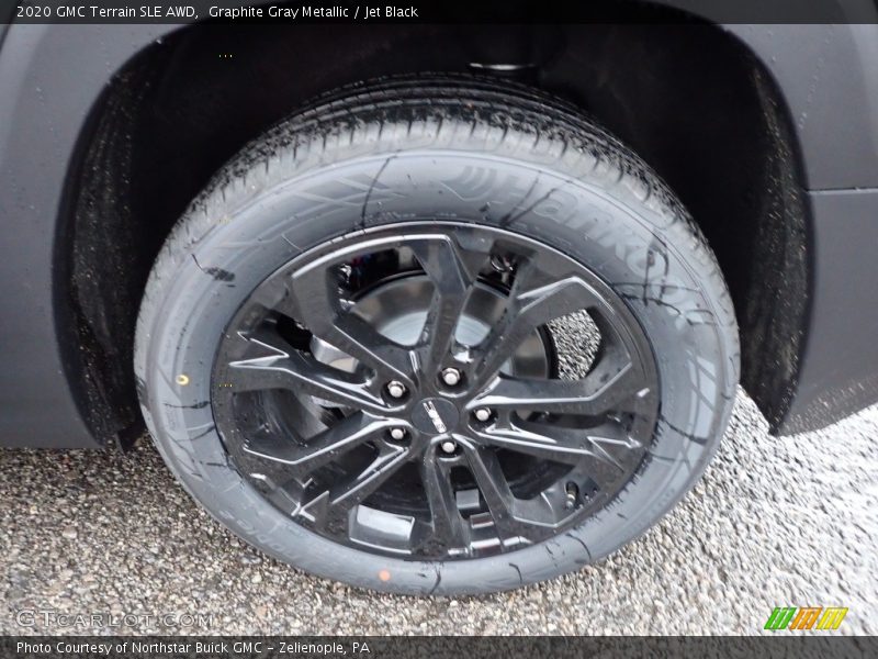 Graphite Gray Metallic / Jet Black 2020 GMC Terrain SLE AWD