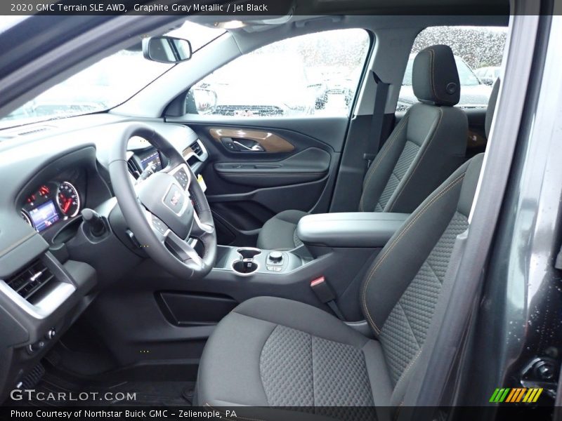 Graphite Gray Metallic / Jet Black 2020 GMC Terrain SLE AWD