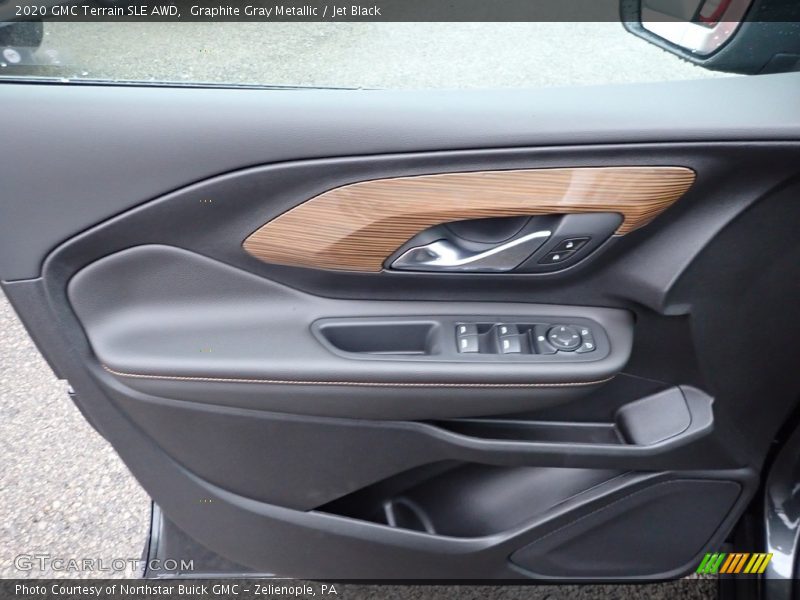 Graphite Gray Metallic / Jet Black 2020 GMC Terrain SLE AWD