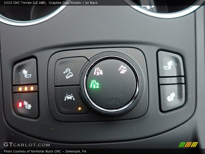 Graphite Gray Metallic / Jet Black 2020 GMC Terrain SLE AWD