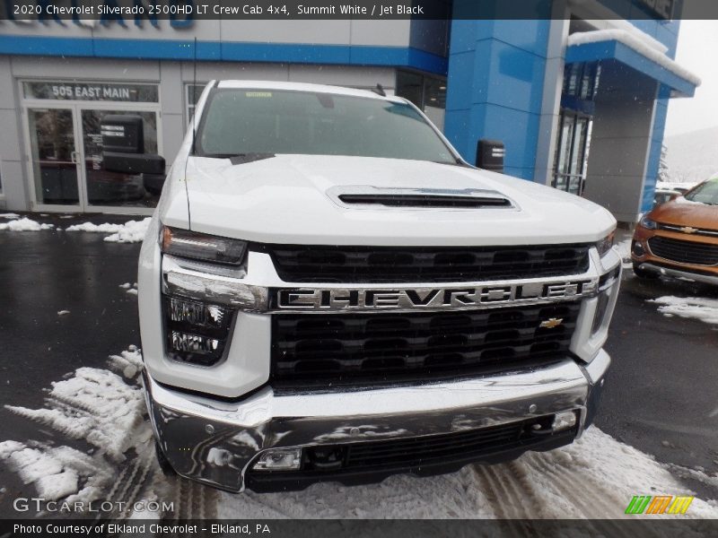 Summit White / Jet Black 2020 Chevrolet Silverado 2500HD LT Crew Cab 4x4