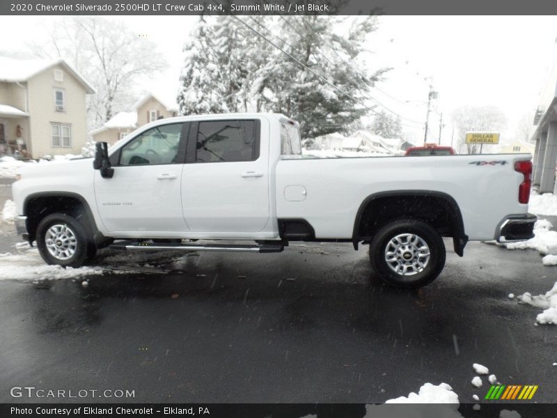 Summit White / Jet Black 2020 Chevrolet Silverado 2500HD LT Crew Cab 4x4