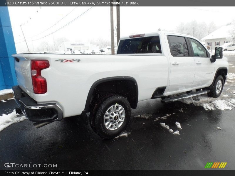 Summit White / Jet Black 2020 Chevrolet Silverado 2500HD LT Crew Cab 4x4