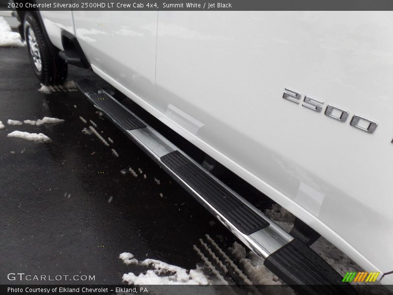 Summit White / Jet Black 2020 Chevrolet Silverado 2500HD LT Crew Cab 4x4