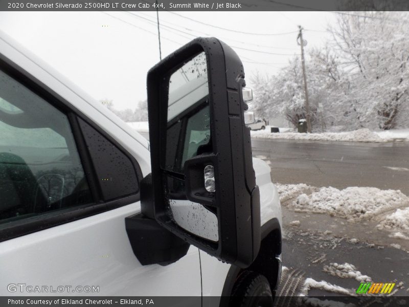 Summit White / Jet Black 2020 Chevrolet Silverado 2500HD LT Crew Cab 4x4