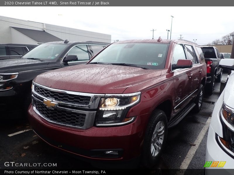 Siren Red Tintcoat / Jet Black 2020 Chevrolet Tahoe LT 4WD