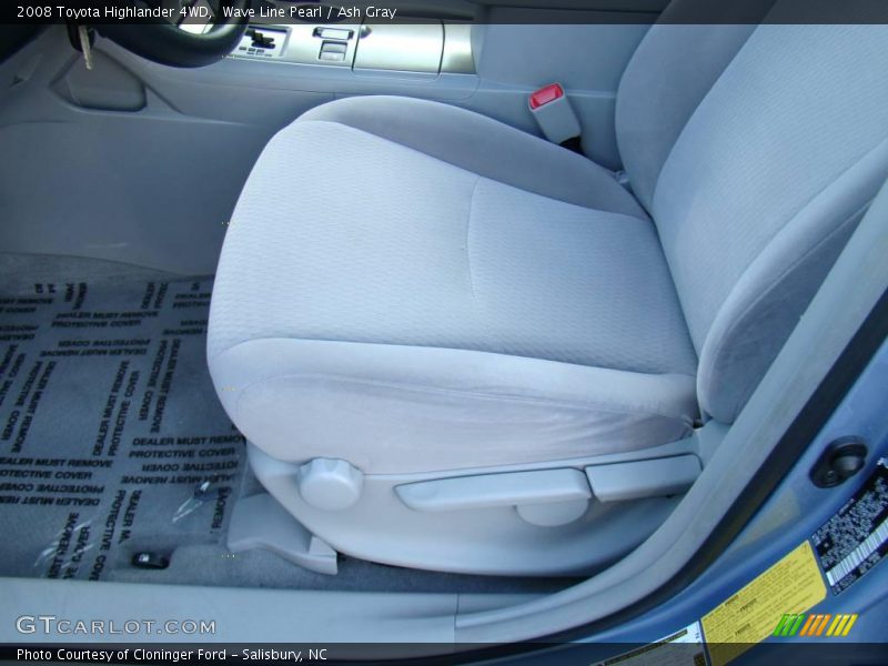 Wave Line Pearl / Ash Gray 2008 Toyota Highlander 4WD