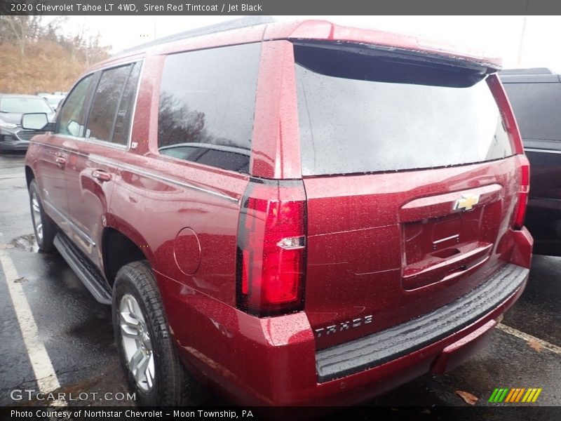 Siren Red Tintcoat / Jet Black 2020 Chevrolet Tahoe LT 4WD