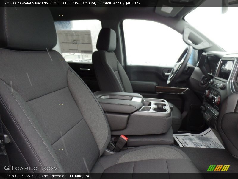 Summit White / Jet Black 2020 Chevrolet Silverado 2500HD LT Crew Cab 4x4