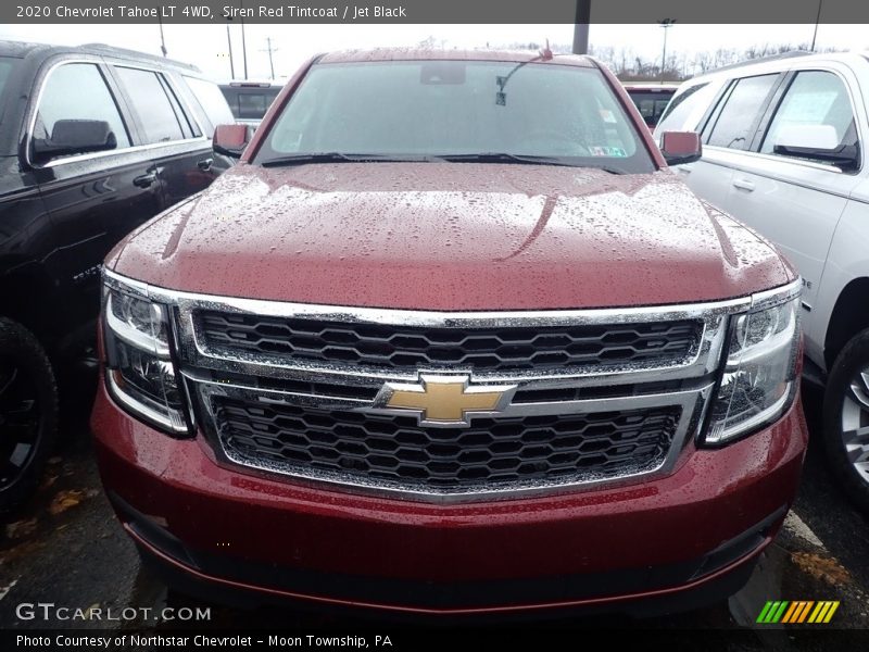 Siren Red Tintcoat / Jet Black 2020 Chevrolet Tahoe LT 4WD
