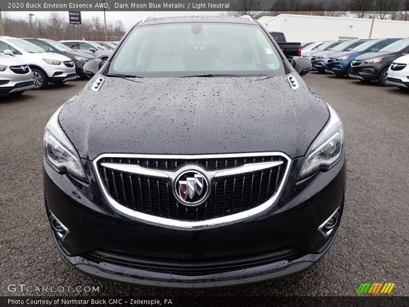 Dark Moon Blue Metallic / Light Neutral 2020 Buick Envision Essence AWD