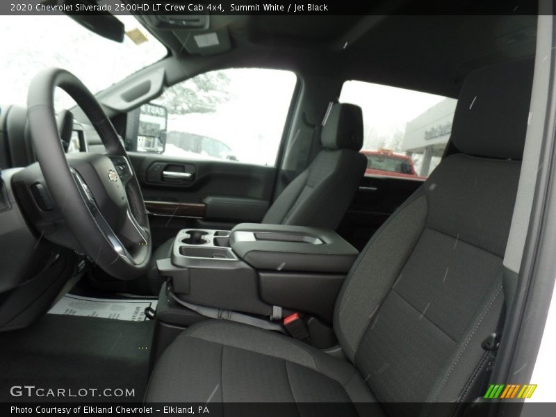Summit White / Jet Black 2020 Chevrolet Silverado 2500HD LT Crew Cab 4x4