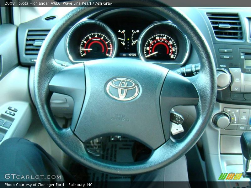 Wave Line Pearl / Ash Gray 2008 Toyota Highlander 4WD
