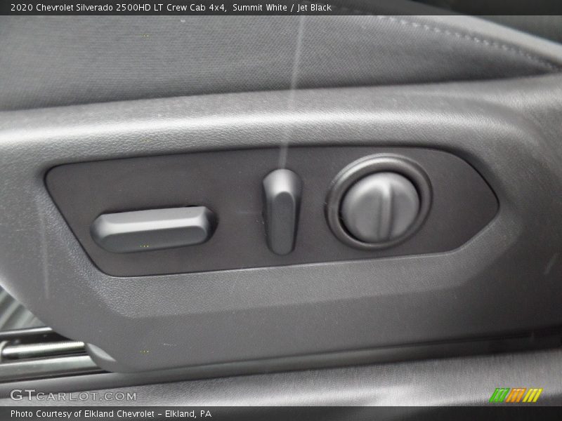 Summit White / Jet Black 2020 Chevrolet Silverado 2500HD LT Crew Cab 4x4