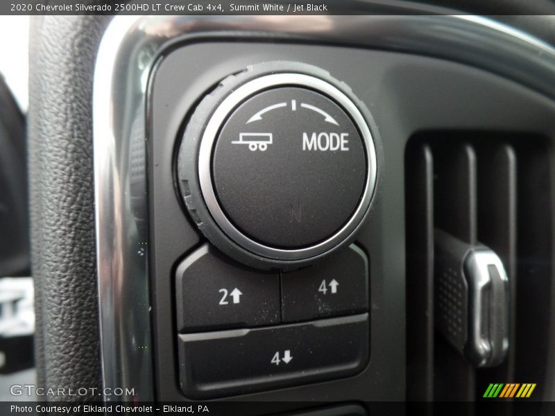 Summit White / Jet Black 2020 Chevrolet Silverado 2500HD LT Crew Cab 4x4