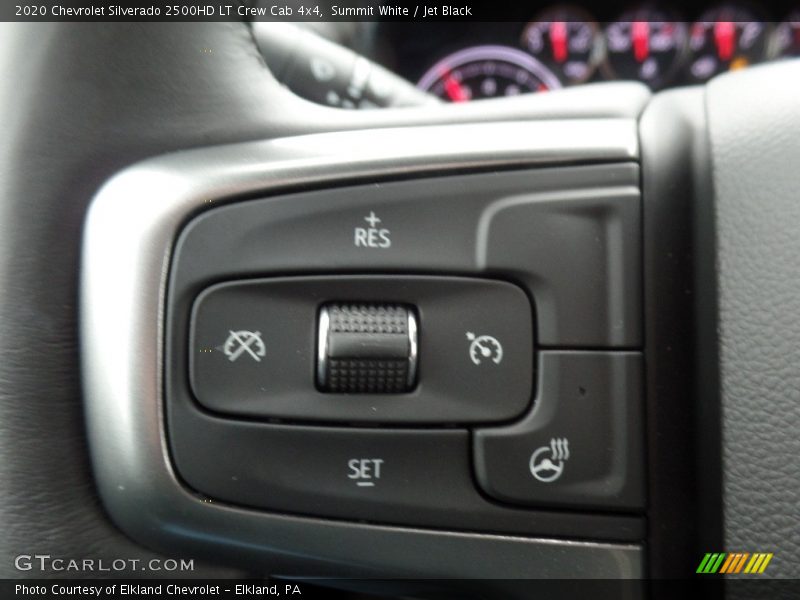 Summit White / Jet Black 2020 Chevrolet Silverado 2500HD LT Crew Cab 4x4