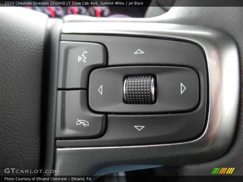 Summit White / Jet Black 2020 Chevrolet Silverado 2500HD LT Crew Cab 4x4