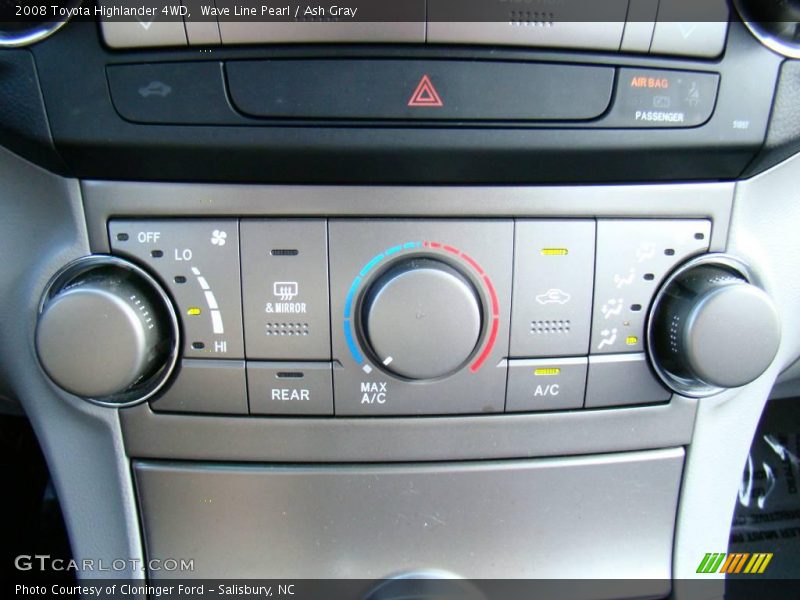 Wave Line Pearl / Ash Gray 2008 Toyota Highlander 4WD