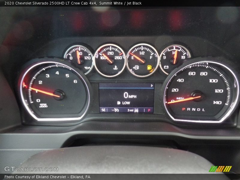 Summit White / Jet Black 2020 Chevrolet Silverado 2500HD LT Crew Cab 4x4