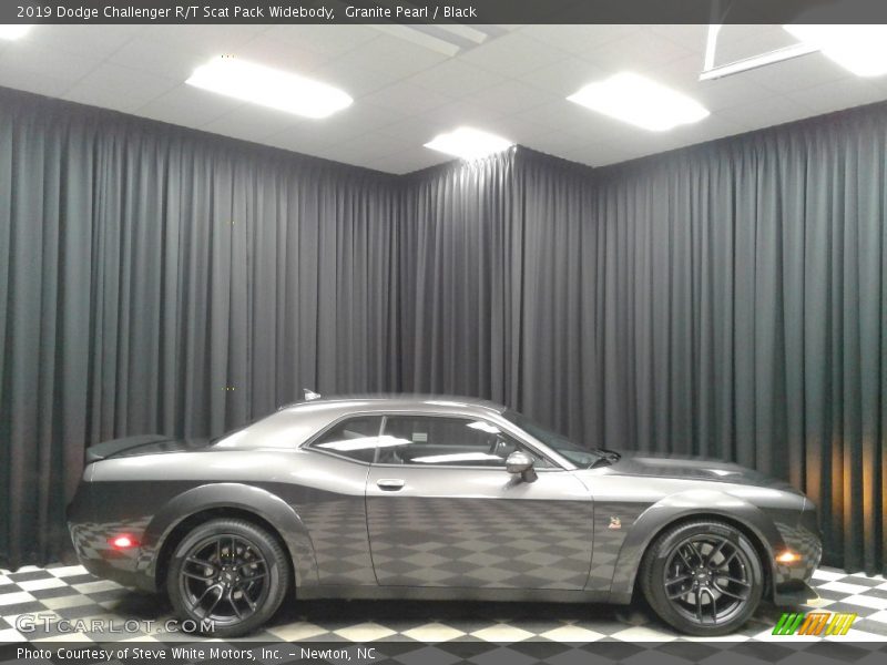 Granite Pearl / Black 2019 Dodge Challenger R/T Scat Pack Widebody