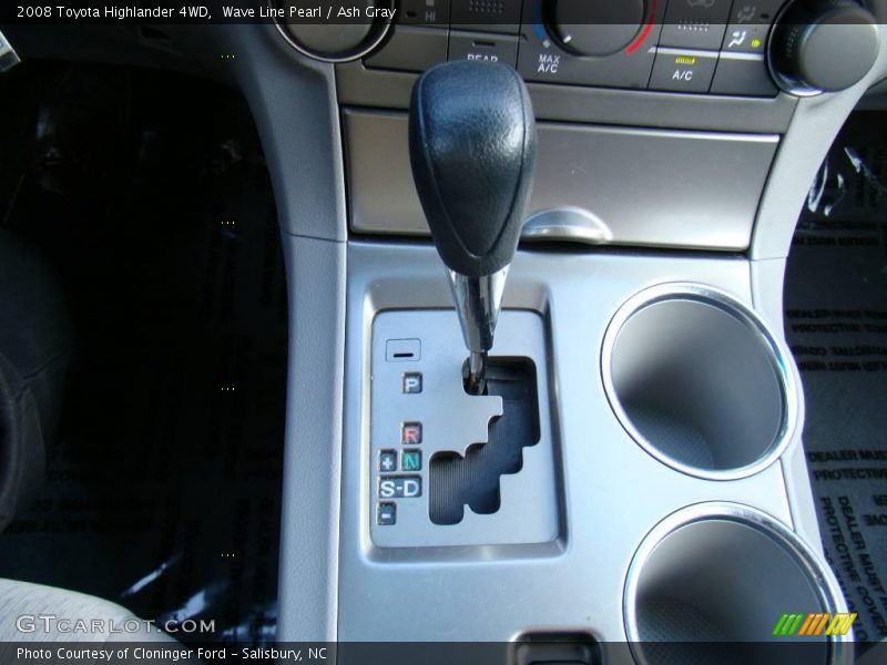 Wave Line Pearl / Ash Gray 2008 Toyota Highlander 4WD