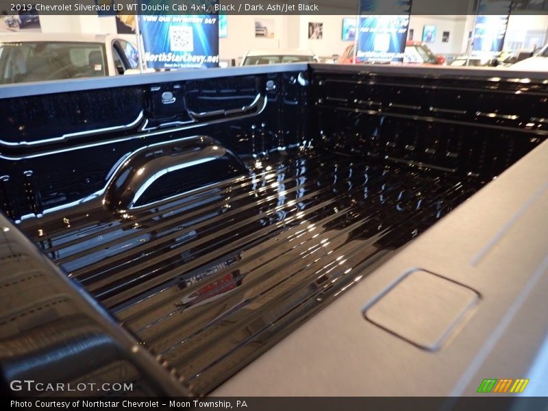 Black / Dark Ash/Jet Black 2019 Chevrolet Silverado LD WT Double Cab 4x4