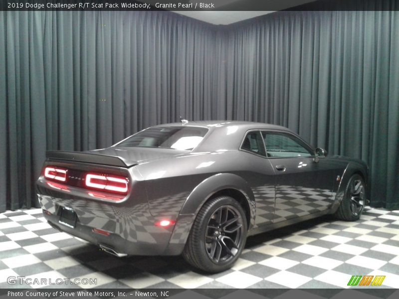 Granite Pearl / Black 2019 Dodge Challenger R/T Scat Pack Widebody