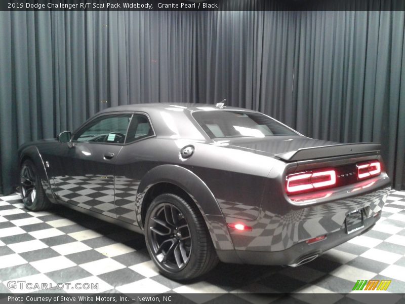 Granite Pearl / Black 2019 Dodge Challenger R/T Scat Pack Widebody