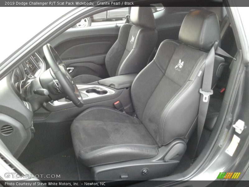 Granite Pearl / Black 2019 Dodge Challenger R/T Scat Pack Widebody