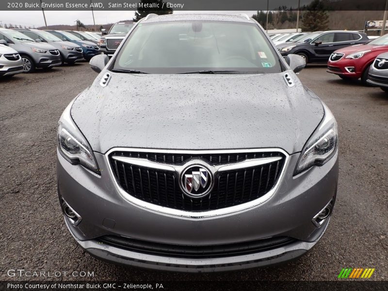 Satin Steel Metallic / Ebony 2020 Buick Envision Essence AWD