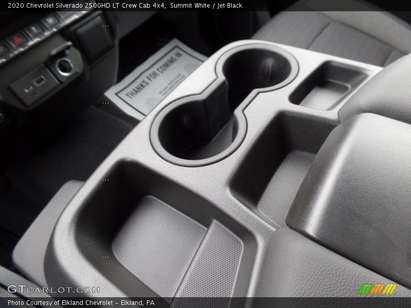 Summit White / Jet Black 2020 Chevrolet Silverado 2500HD LT Crew Cab 4x4