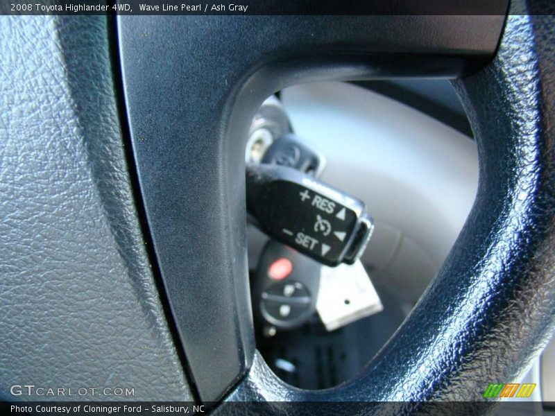Wave Line Pearl / Ash Gray 2008 Toyota Highlander 4WD