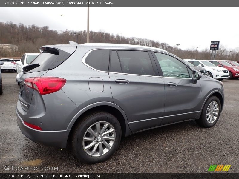 Satin Steel Metallic / Ebony 2020 Buick Envision Essence AWD