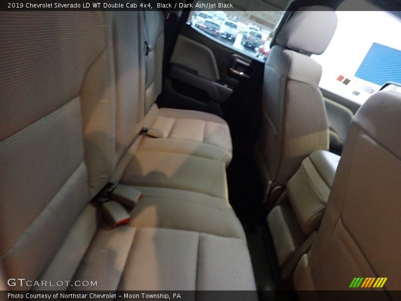 Black / Dark Ash/Jet Black 2019 Chevrolet Silverado LD WT Double Cab 4x4