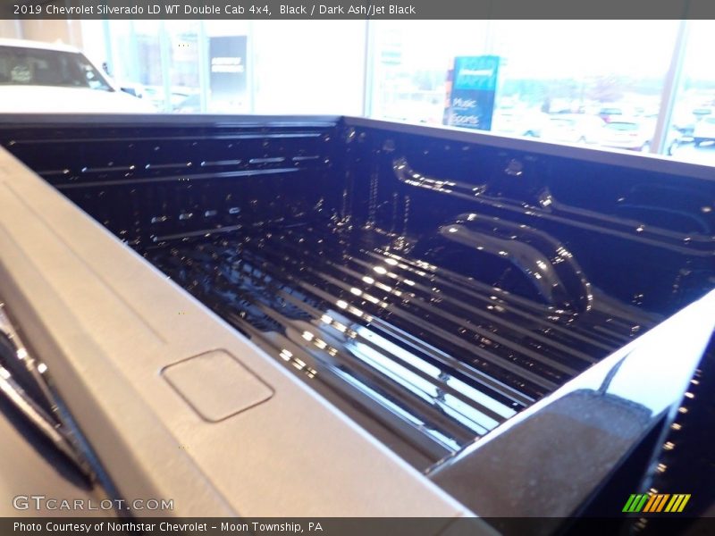 Black / Dark Ash/Jet Black 2019 Chevrolet Silverado LD WT Double Cab 4x4