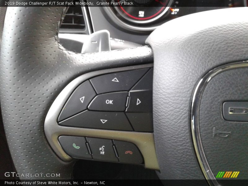 Granite Pearl / Black 2019 Dodge Challenger R/T Scat Pack Widebody