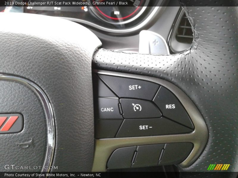 Granite Pearl / Black 2019 Dodge Challenger R/T Scat Pack Widebody