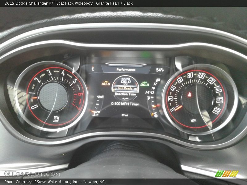 Granite Pearl / Black 2019 Dodge Challenger R/T Scat Pack Widebody