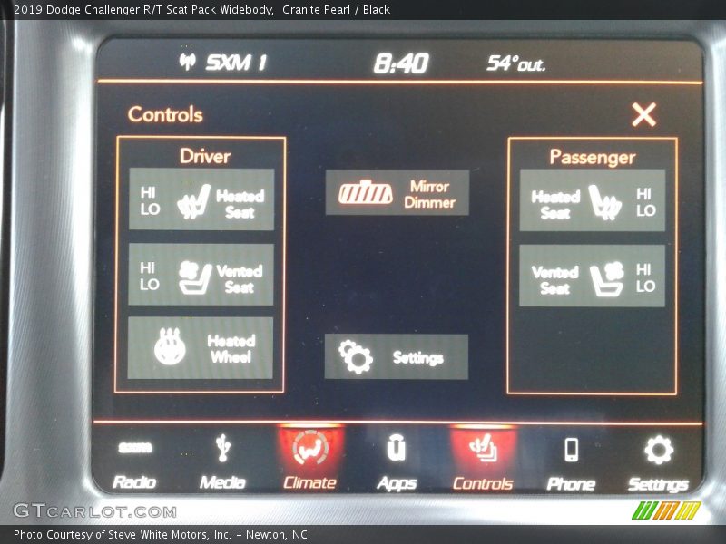 Granite Pearl / Black 2019 Dodge Challenger R/T Scat Pack Widebody
