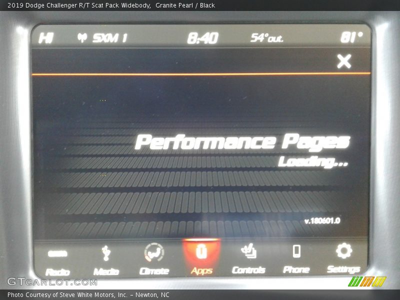 Granite Pearl / Black 2019 Dodge Challenger R/T Scat Pack Widebody