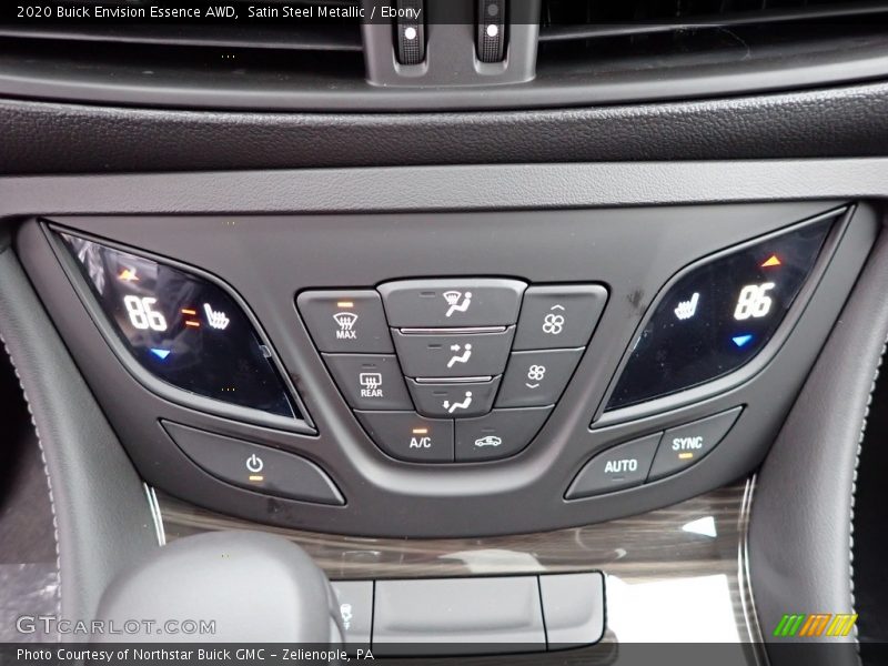 Satin Steel Metallic / Ebony 2020 Buick Envision Essence AWD