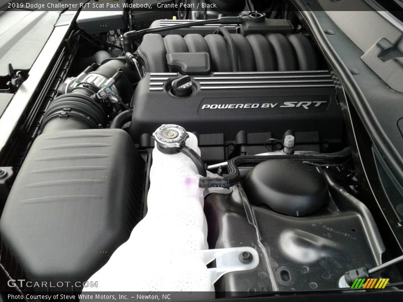 Granite Pearl / Black 2019 Dodge Challenger R/T Scat Pack Widebody