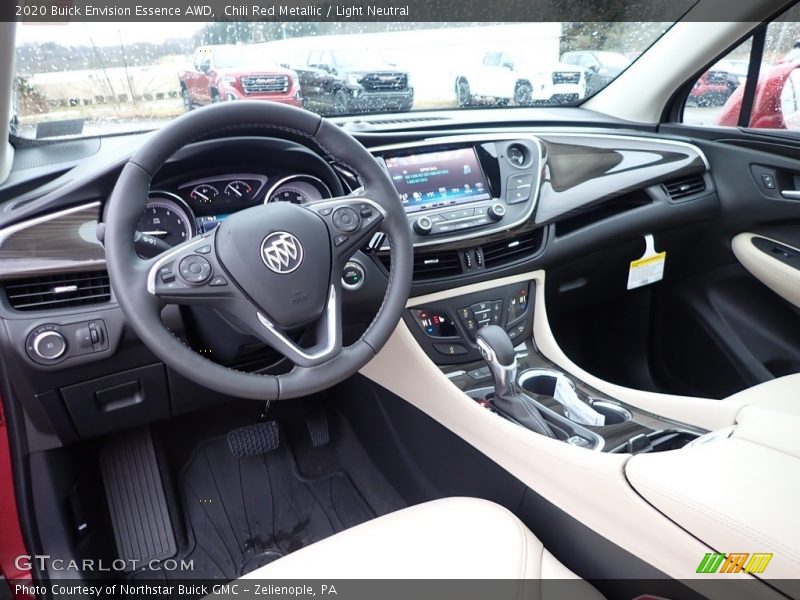 Front Seat of 2020 Envision Essence AWD