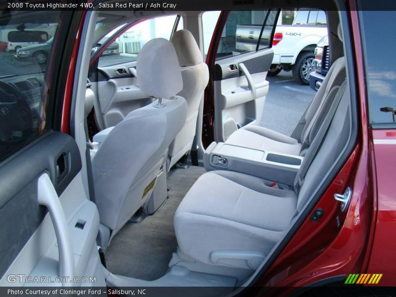 Salsa Red Pearl / Ash Gray 2008 Toyota Highlander 4WD
