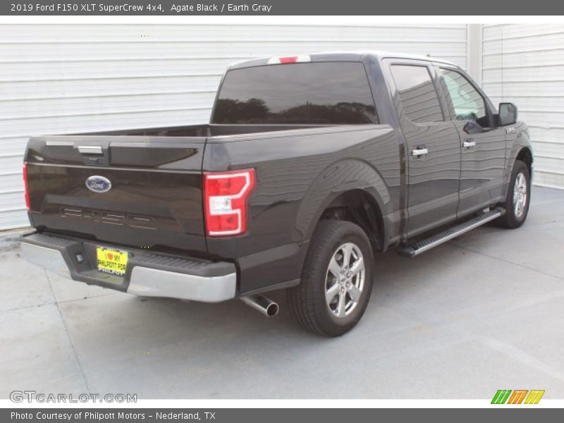 Agate Black / Earth Gray 2019 Ford F150 XLT SuperCrew 4x4