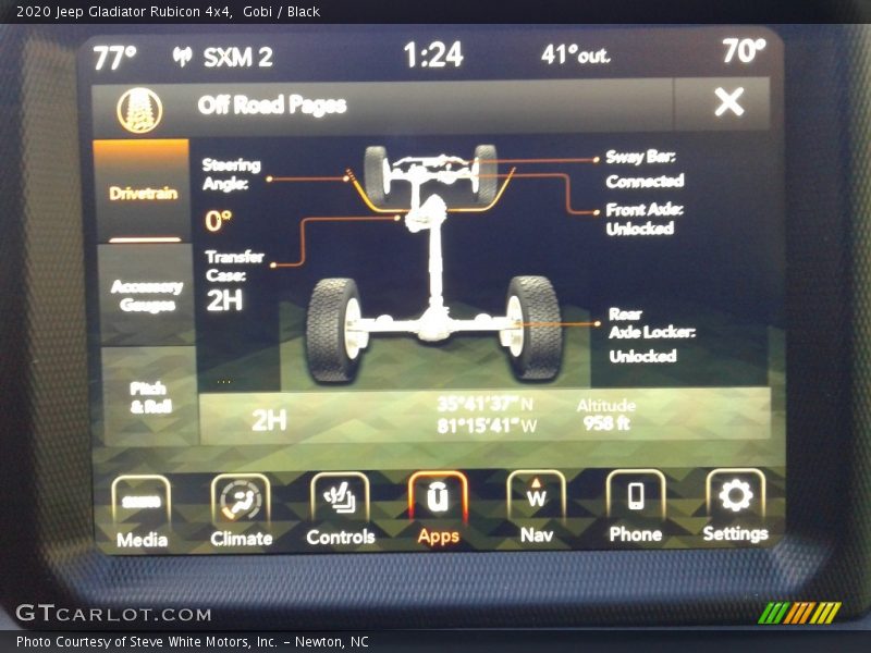 Gobi / Black 2020 Jeep Gladiator Rubicon 4x4