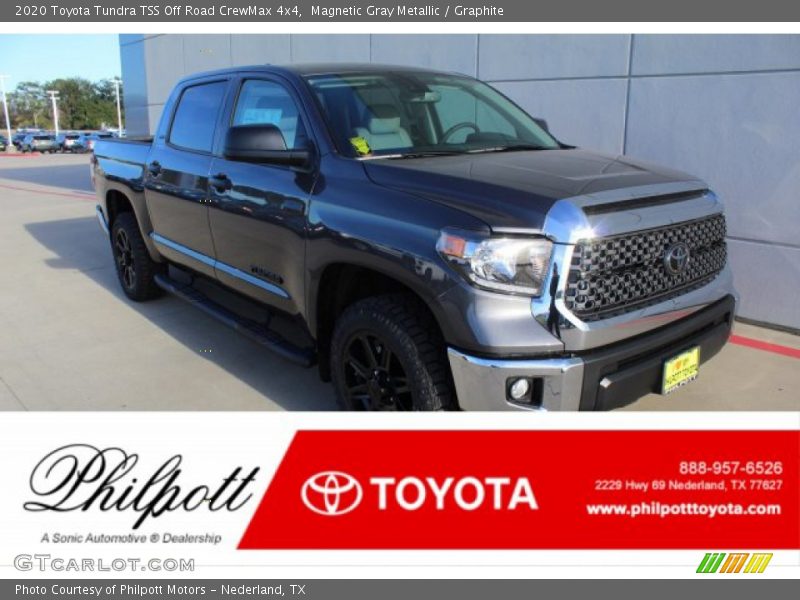 Magnetic Gray Metallic / Graphite 2020 Toyota Tundra TSS Off Road CrewMax 4x4
